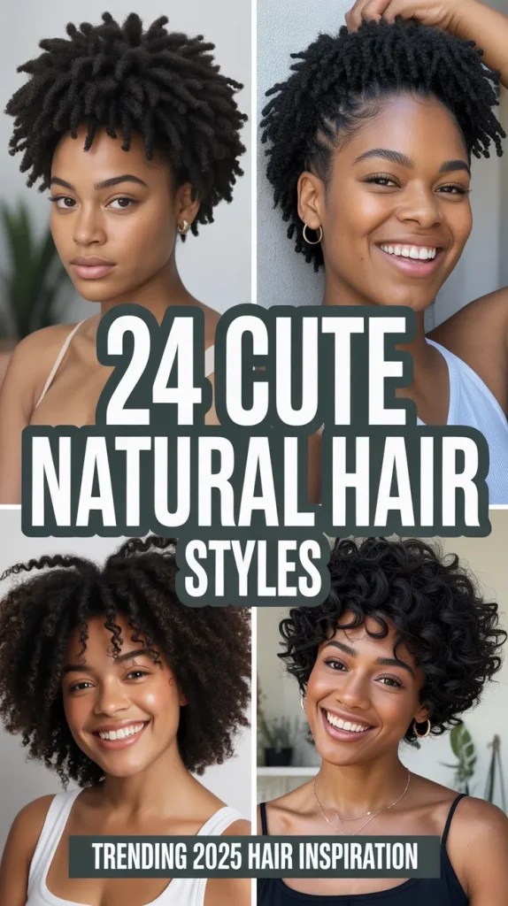 24 Natural Hair Styles