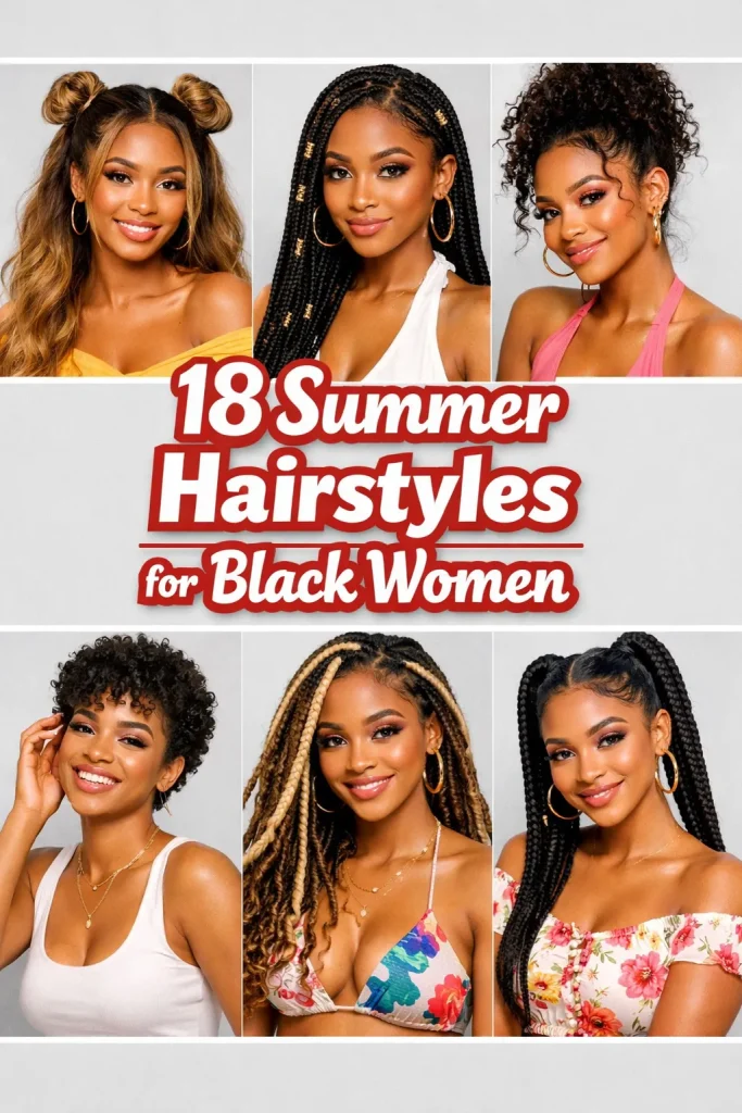 18 Summer Hairstyles for Black Women