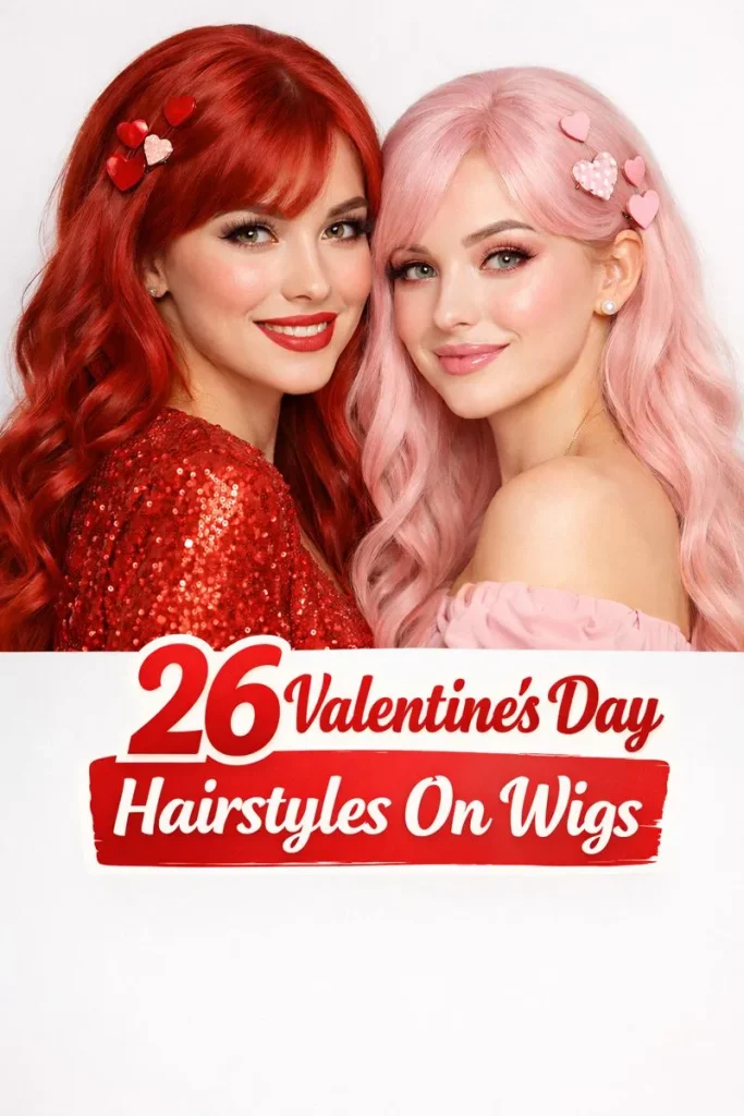 26 Valentine’s Day Hairstyles On Wigs