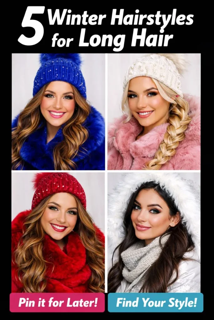 7 Stylish Winter Hairstyles for Long Hair