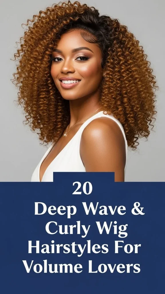 20 Deep Wave Hairstyles & Curly Wig Hairstyles For Volume Lovers