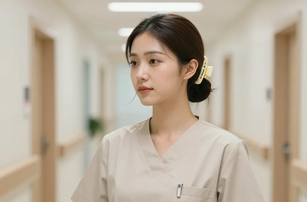 Cute and Easy Nurse Hairstyles with Claw Clip: Chic on Shift
