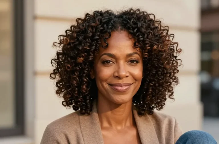 Top 10 Natural Curly Hairstyles for Black Women Over 40: Glow Up