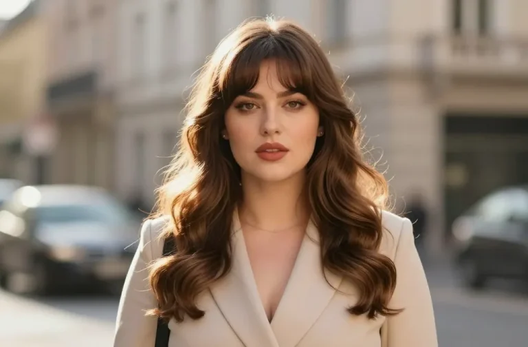 20 Cute Hairstyles for Round Faces Ideas That Slick and Elongate