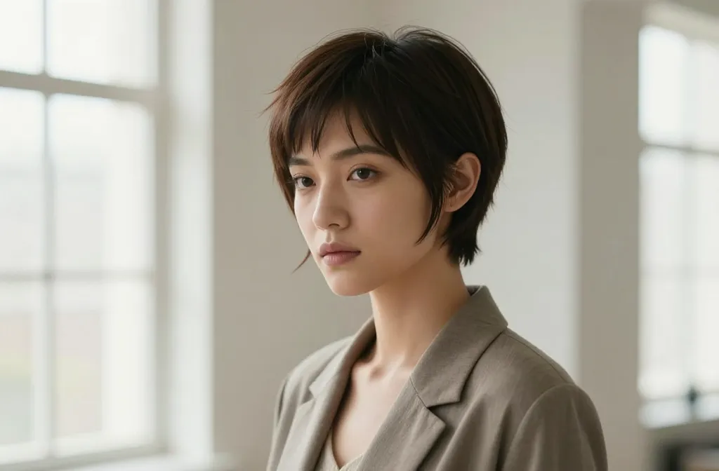 32 Chic Short Hairstyles for Oval Faces Perfect for a Fresh Updated Look Girl Age Must Be 27 Years and Face Shape Must Be Oval of Each Image