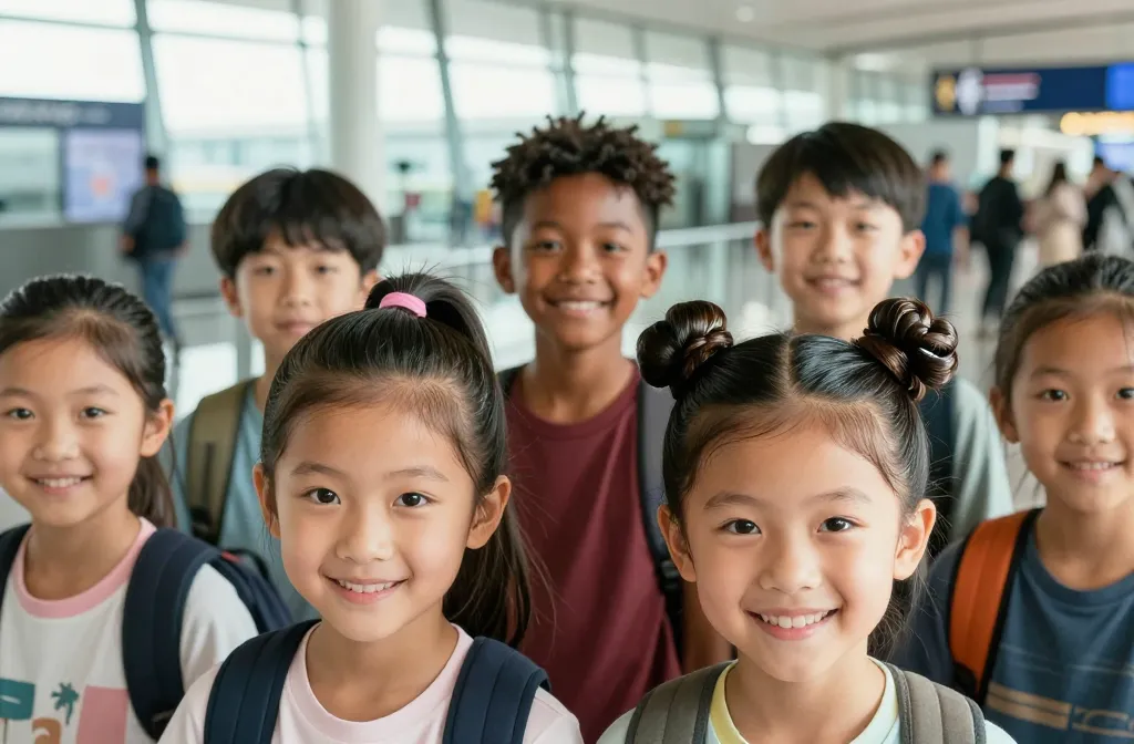 20 Kids Hairstyles for Airport: Quick, Cute Travel Looks